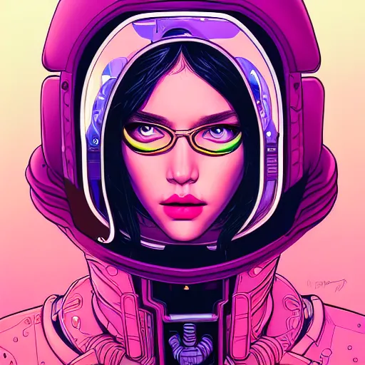 Prompt: portrait painting of a cyberpunk olivia hye hacker, sharp focus, award - winning, trending on artstation, masterpiece, highly detailed, intricate. art by josan gonzales and moebius and deathburger