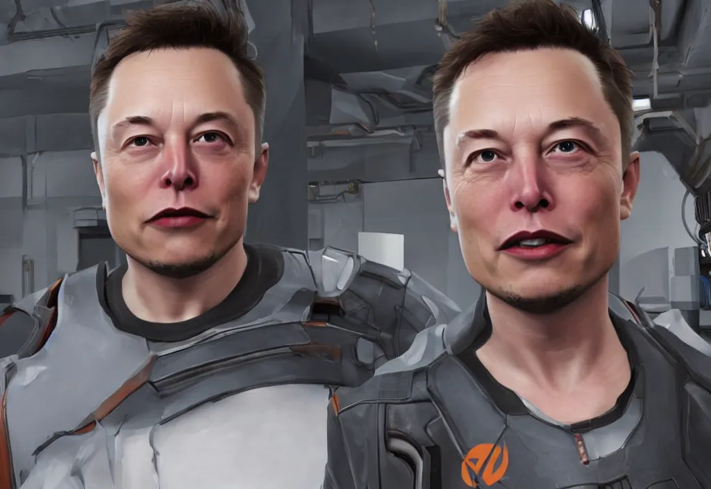 Image similar to elon musk in half life, elon musk in the video game half life, gameplay screenshot, close up, 3 d rendering. unreal engine. amazing likeness. very detailed.