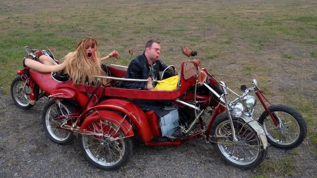 Prompt: ranchpunk inescapable sidecar made of kisss