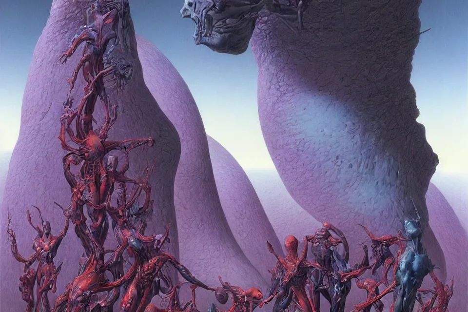 Image similar to universe, wayne barlowe.