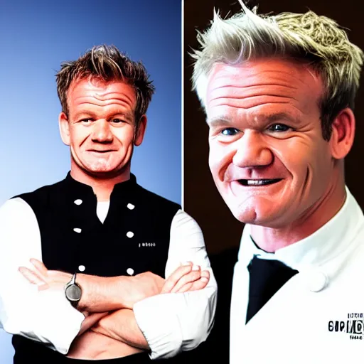 Prompt: ITS RAW Says Gordon Ramsey