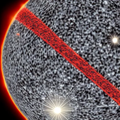 Image similar to high res The Sun is a deadly laser 4k