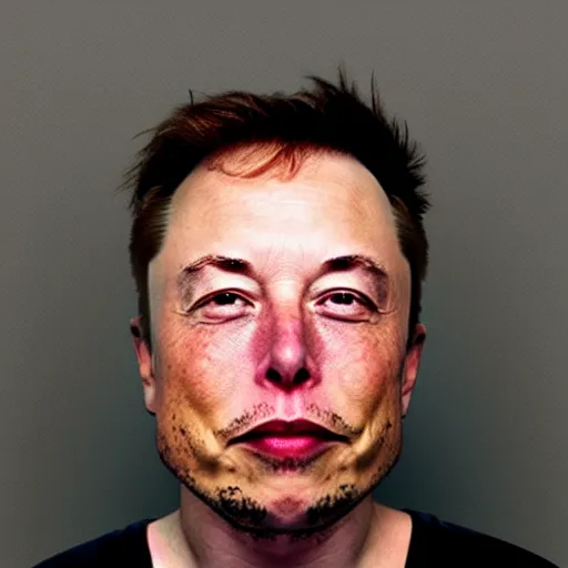 Prompt: mugshot of Elon Musk