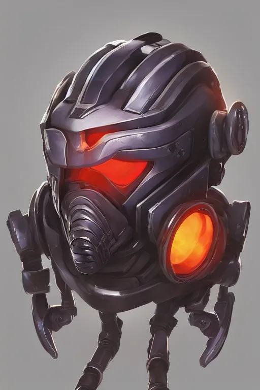 Image similar to epic mask helmet robot ninja portrait stylized as fornite style game design fanart by concept artist gervasio canda, behance hd by jesper ejsing, by rhads, makoto shinkai and lois van baarle, ilya kuvshinov, rossdraws global illumination radiating a glowing aura global illumination ray tracing hdr render in unreal engine 5