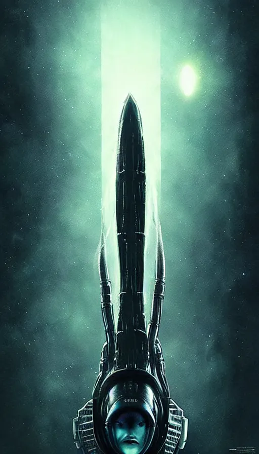 Image similar to exquisite alien poster art by weta studio, 8 k, denoised
