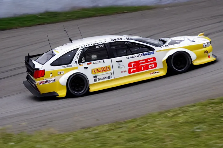 Prompt: opel vectra race car