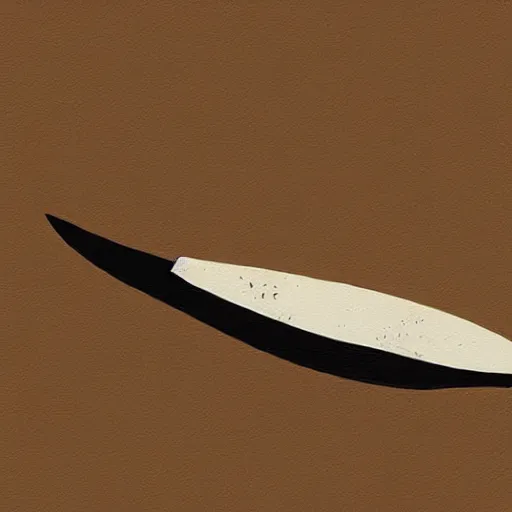 Prompt: “primitive bone knife, digital painting”