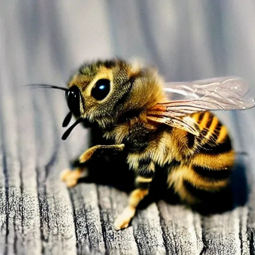 Image similar to photo of world ’ s smallest cat the size of a honeybee