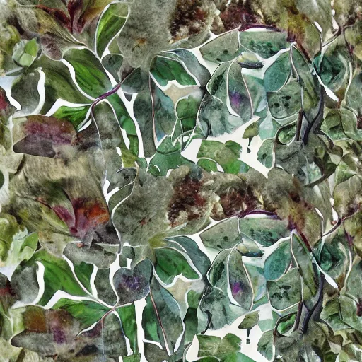 Image similar to delicate marble autumn garden on paper floating puffy vines botanical 1 9 2 0 herbarium botanic watercolors coastline iridescent 8 k wide angle realistic shaded fine details, artstation italian rainbow colonnade oak pinecone gardena architecture pompeii boundary wall