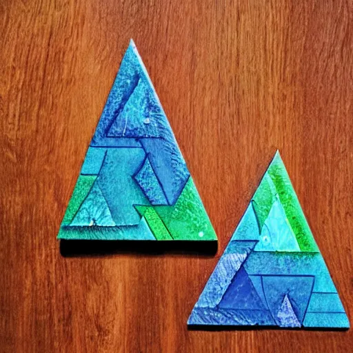 Image similar to a magical triangle