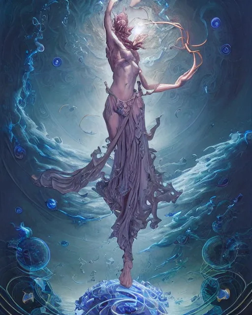 Prompt: a single floating magical wand!!!!!!!!!!, tarot card, fantasy composition made of fractals, ultra realistic, wide angle, intricate details, the fifth element artifacts, highly detailed by peter mohrbacher, hajime sorayama, wayne barlowe, boris vallejo, aaron horkey, gaston bussiere, craig mullins