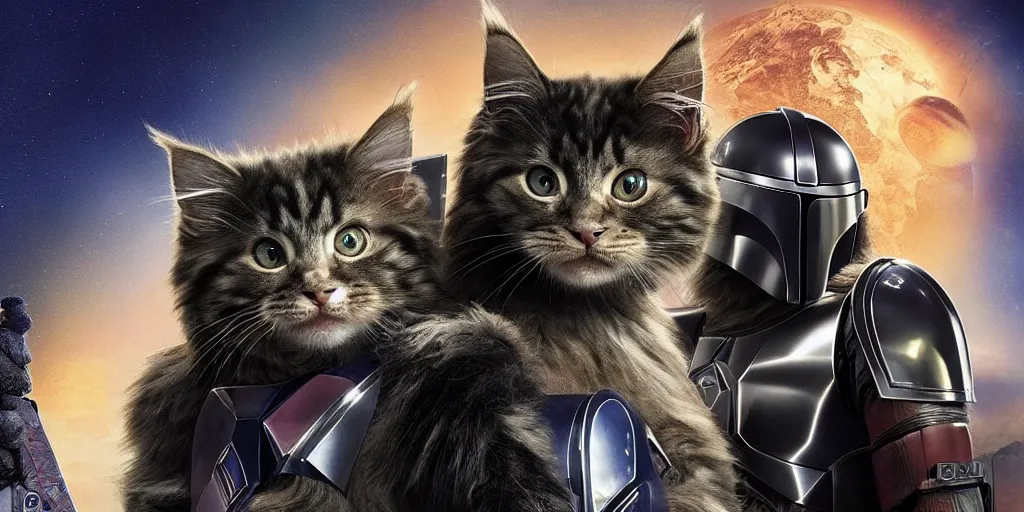 Prompt: a 3 d rendered movie still a robot resembling a maine coon kitten has become a cat scanner. a cat scan. science fiction blockbuster movie from the future, imax 7 0 mm. the mandalorian ( american space western television series )