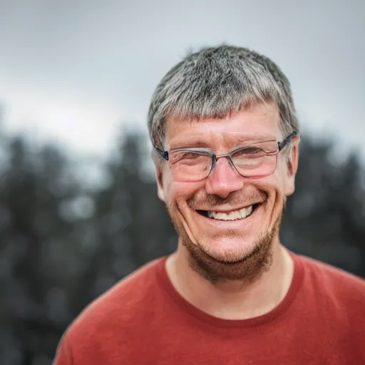 Image similar to Christoph Daum smiling at a pile of white powder, 50mm f 1.8, award winning photograph