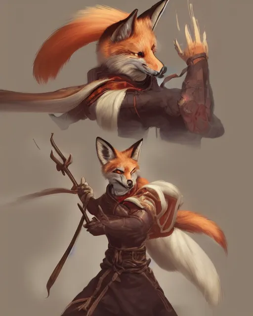 Image similar to A handsome male kitsune warrior with fox ears, visualartzi, Japanese, concept art by Karla Ortiz, James Paick, Charlie Bowater, Krenz Cushart, highly detailed, ultra detailed, ultra realistic, trending on artstation, cgstudio