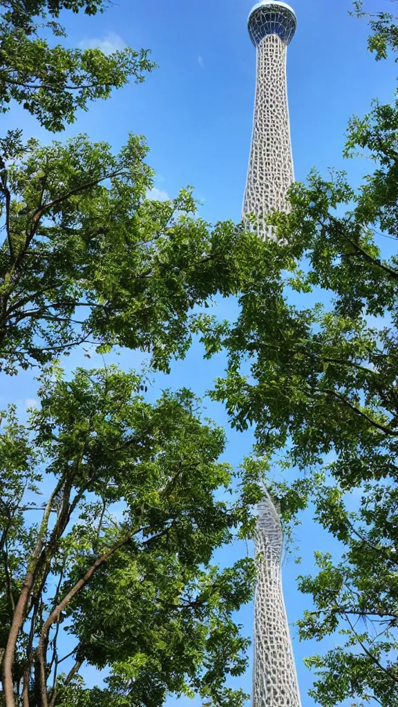 Image similar to beautiful sky tree park view with lost of trees