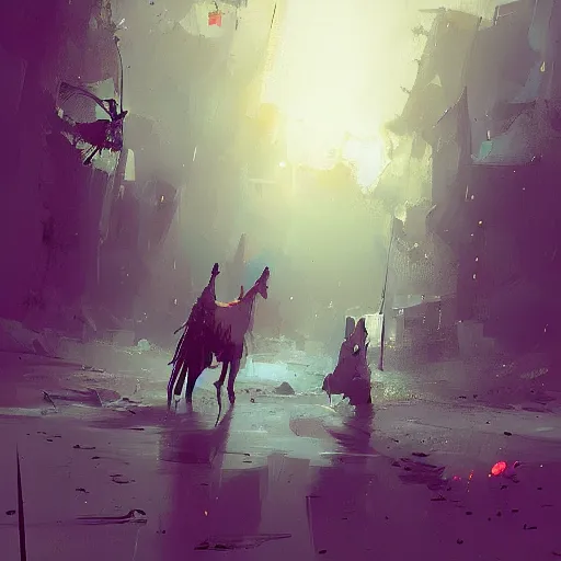 Prompt: viva la vida, by ismail inceoglu