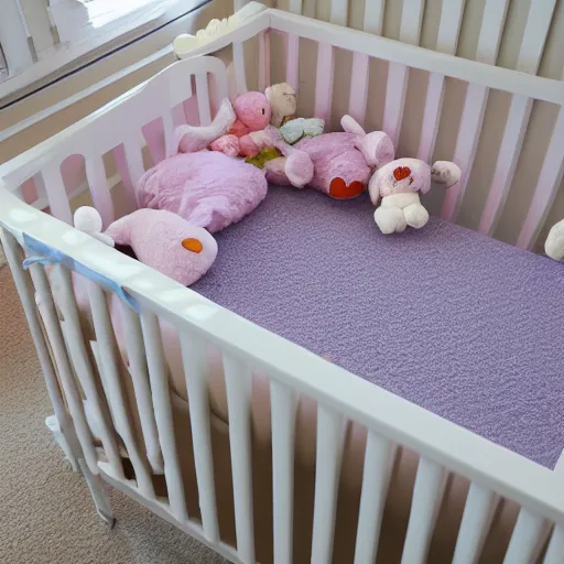 Image similar to kawaii baby crib