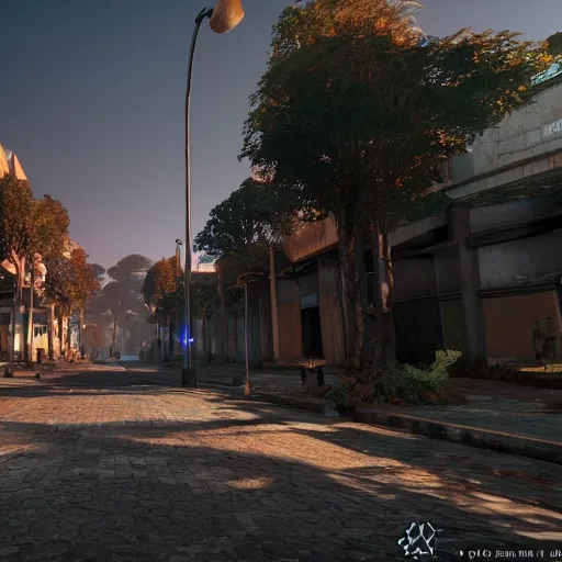 Image similar to grimdark curitiba, unreal engine, 8 k, ultra realistic, ultra detail, ray tracing