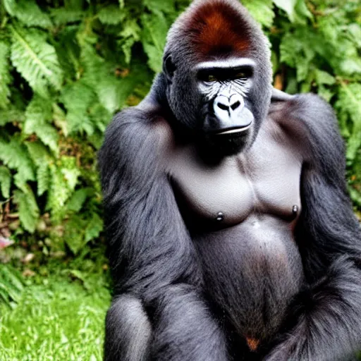 Prompt: gorilla costume, craigslist photo