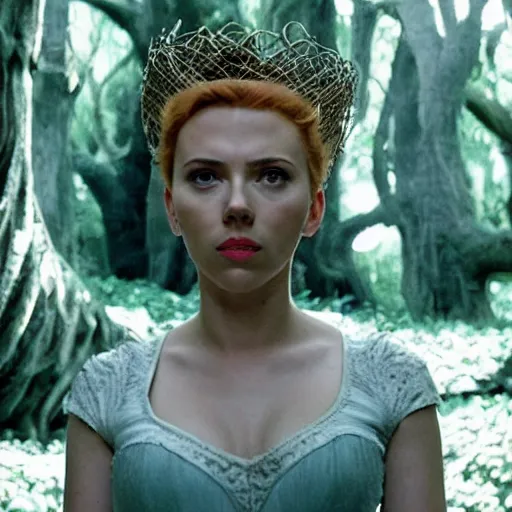 Image similar to a still of Scarlett Johansson in Pan's Labyrinth (2006)