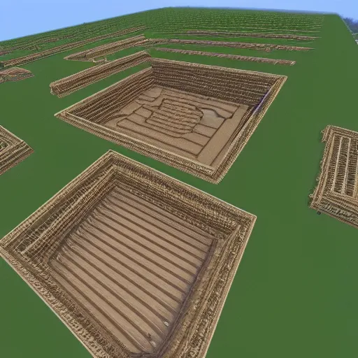 Image similar to studying stadistics in minecraft