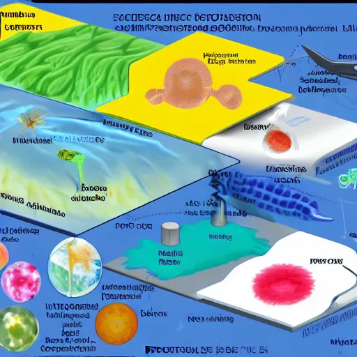 Image similar to pfas, scientific educational illustration