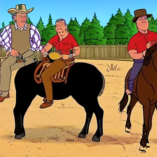 a still of from king of the hill crossover with the, Stable Diffusion