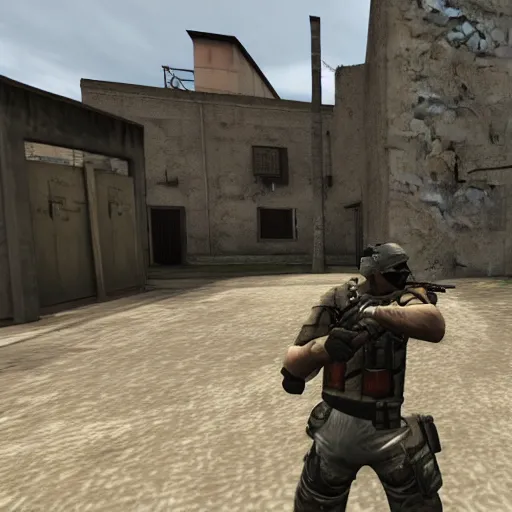 Image similar to counter strike: global offensive videogame gameplay screenshot