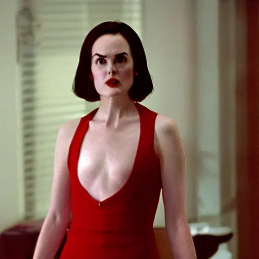 Image similar to Michelle Dockery in American Psycho (1999)