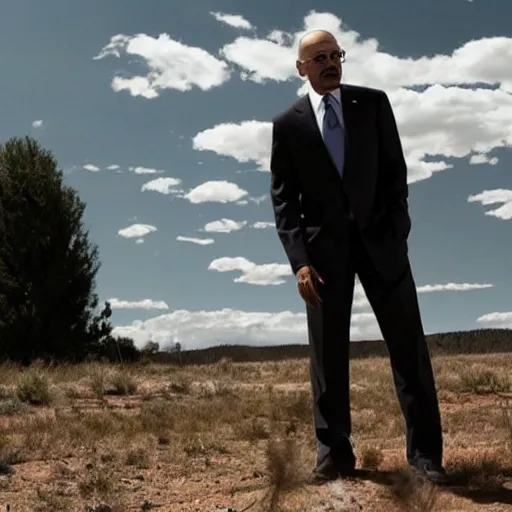 Prompt: A still of Obama as Walter White in Breaking Bad