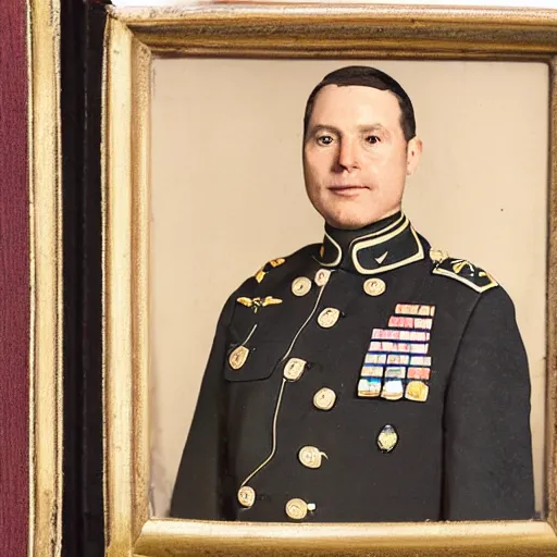 Image similar to photo of portrait of a military general in uniform