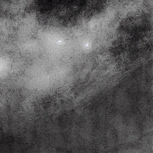 Prompt: foggy night sky, black and white, high detail, etching, high contrast