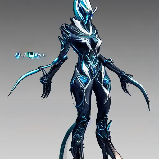 Image similar to fanart of valkyr warframe, stunning pose, high quality, artstation, deviantart