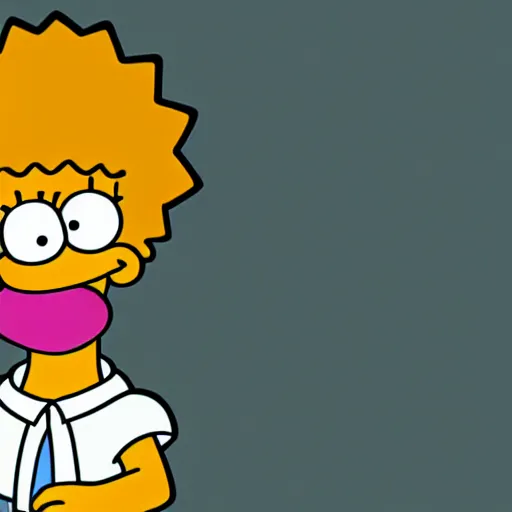 Prompt: lisa simpson at the assination of JFK