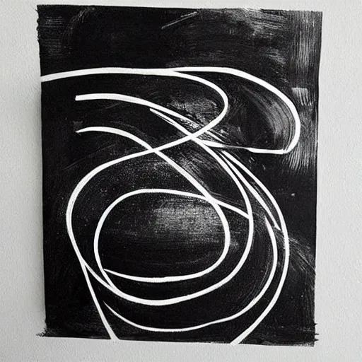 Prompt: black gotic Letter m, black quick, streaks black paint, black splashes, black strokes, black paint drops, black sketch, black marker, black graffiti, black stencil, art by Adrian Johann Frutiger,