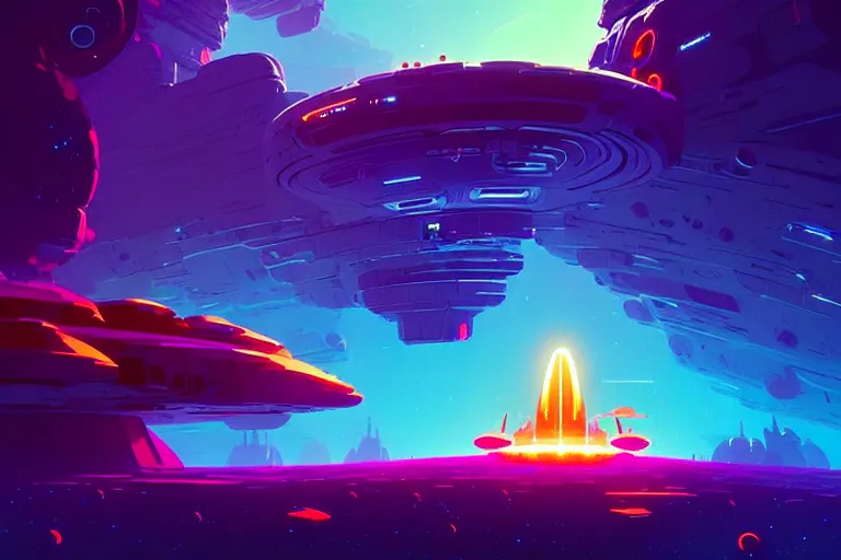 Image similar to a spaceship in an asteroid field, beautiful detailed, cinematic, strong lighting, hi - fructose art magazine, by anton fadeev and paul lehr and david heskin and josan gonzalez, 8 k