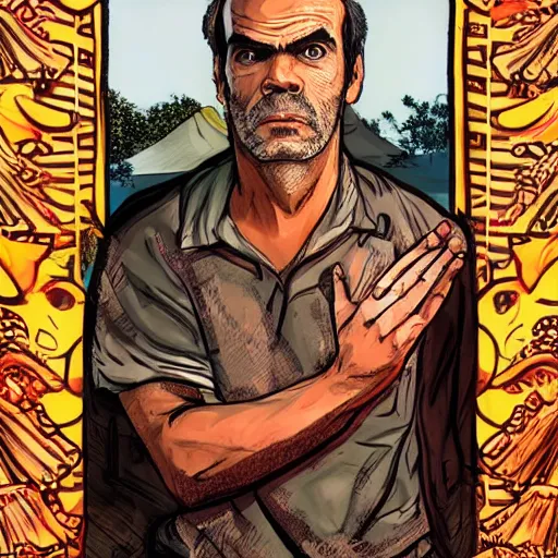 Image similar to Portrait of Trevor Philips Converts to Islam