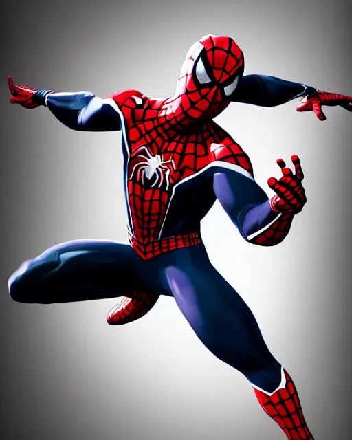 Image similar to photorealistic, hyperdetailed sketch of black spider - man suit with white webbing by insomniac games