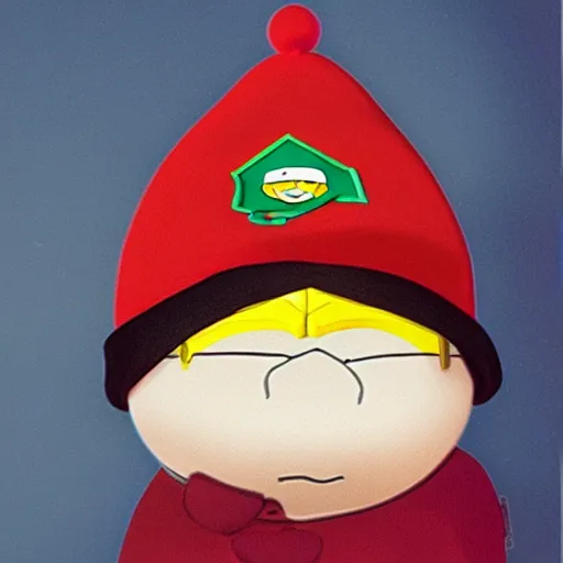 Prompt: realistic Cartman