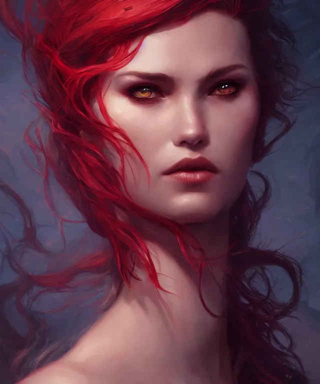 hydra by charlie bowater and titian and artgerm, full | Stable ...