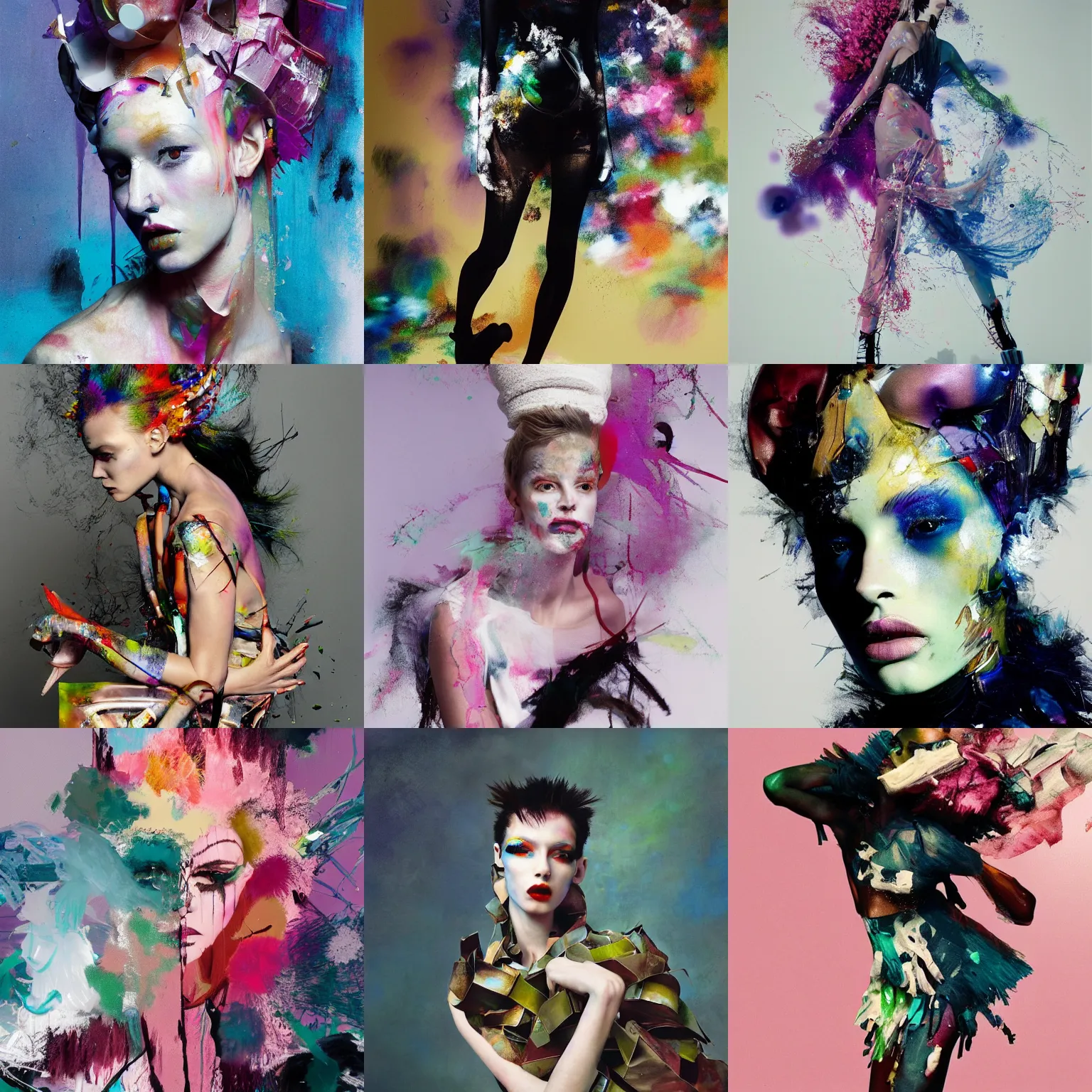 Prompt: artwork by nick knight