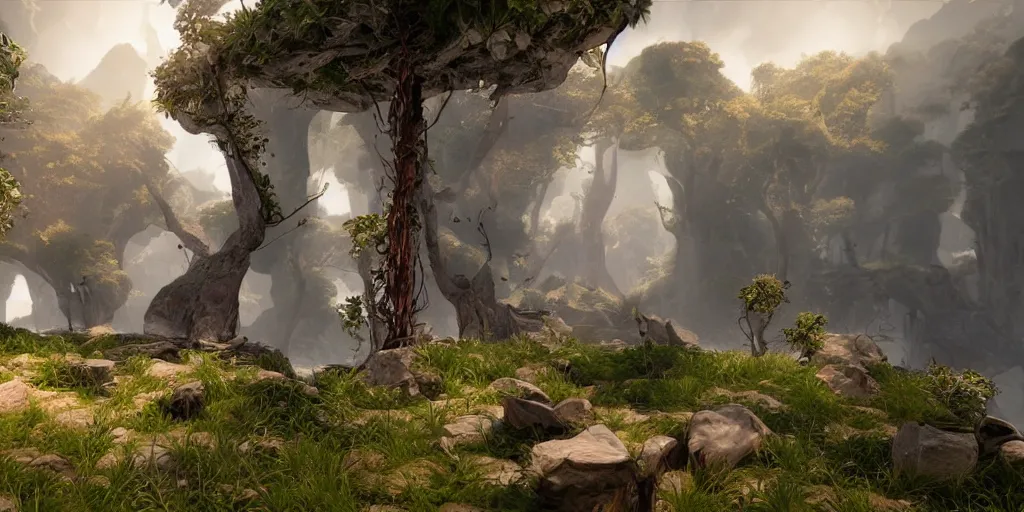 Image similar to unleash your imagination and imagine creation on first human in unreal engine, vivid vision