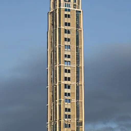 Image similar to art deco tower