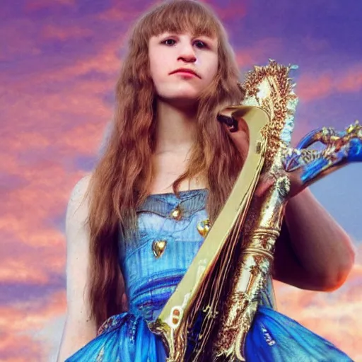 Image similar to joanna newsom in final fantasy