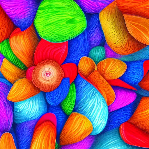 Image similar to detailed, colorful, 8k, digital painting