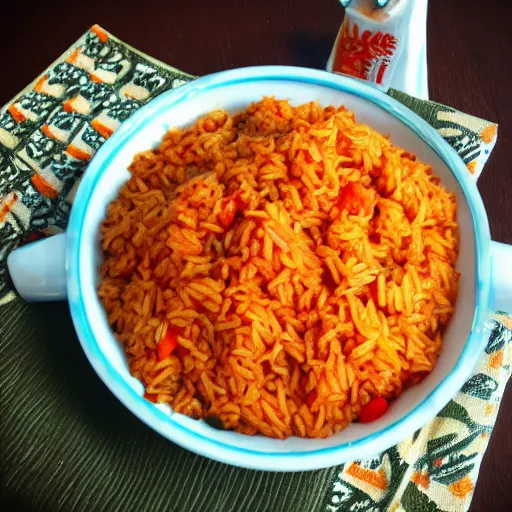 Image similar to jollof rice