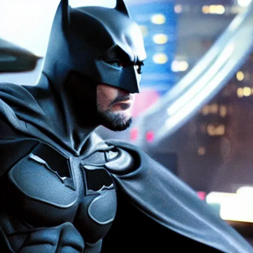 Image similar to Keanu reeves playing as Batman 4K detail