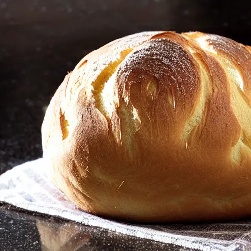 Prompt: fluffy bread, ultrarealistic, well baked