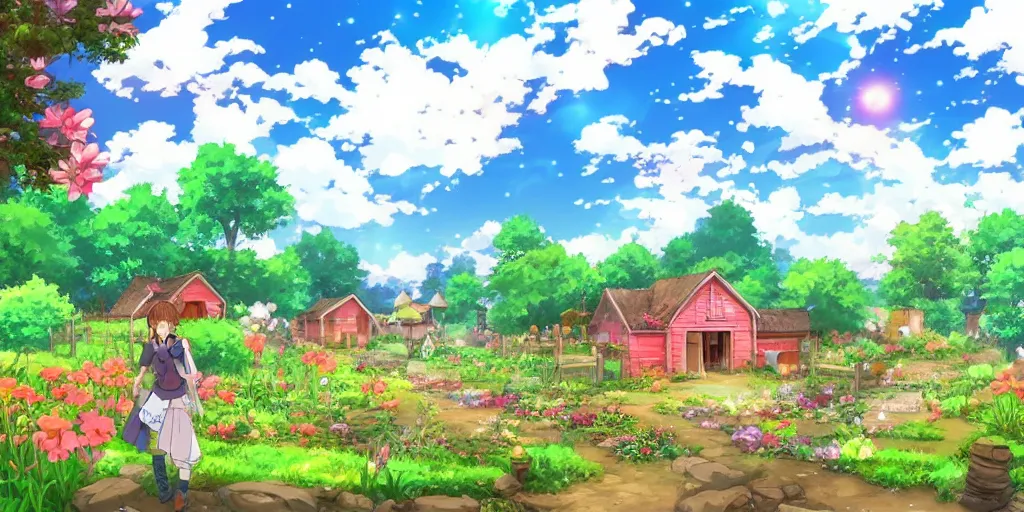 Farm House Art - Rune Factory Frontier Art Gallery