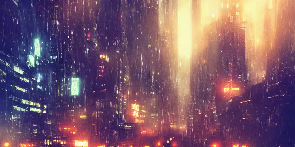 Image similar to blade runner city, by mobius,filmed,flying cars,raining at night,trending on ArtStation ,digital art, sharp focus,high quality